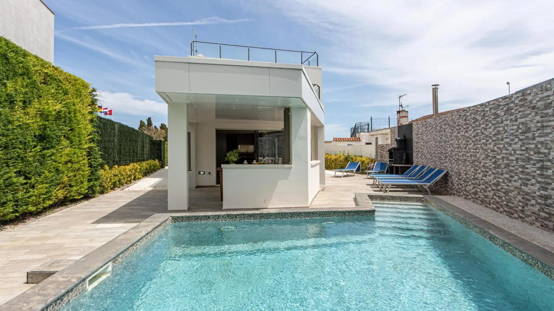 Casa Moderna Con Piscina, Wi-Fi, Aa, Barbacoa Y Parking En Sant Pere Pescador - Es-89-73 Villa Holiday home